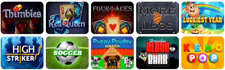 Jeux en ligne ROUGE CASINO